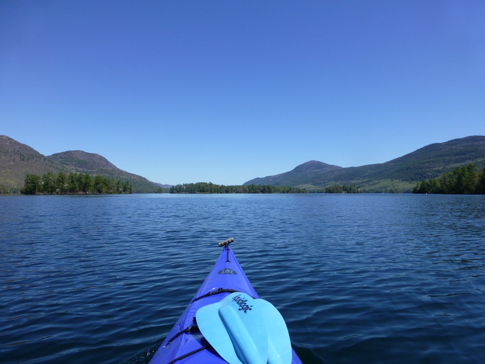 Off on Adventure Kayaking The Narrows Lake NY 5/3/13