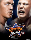 John Cena póster SummerSlam Combate de ensueño entre Brock Lesnar vs John Cena en WWE SUmmerSlam