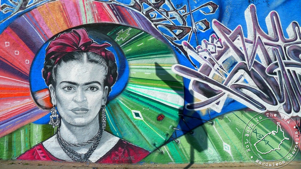 Not Born In The USA Pacoima street art Mural Mile w San Fernando Valley