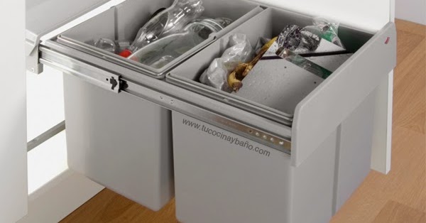 Cubo basura para mueble de 40 | tu Cocina y Baño