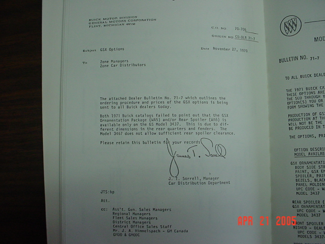 Reynolds Buick Gmc Blog Get To Know The 1971 Gsx