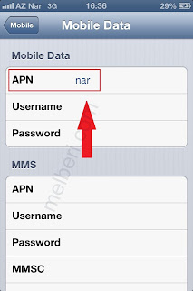Nar Mobile Internet Ayarları Nar Mobile Internet Ayarları iPhone