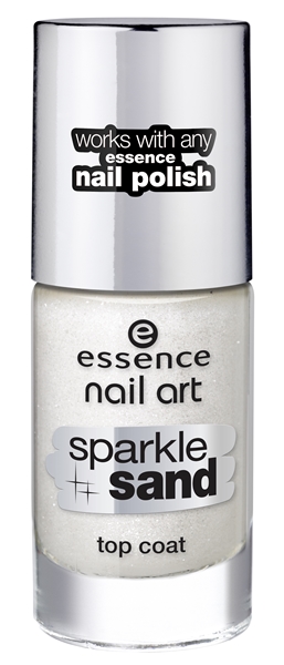 Essence New In Town Sparkle Sand Top Coat
