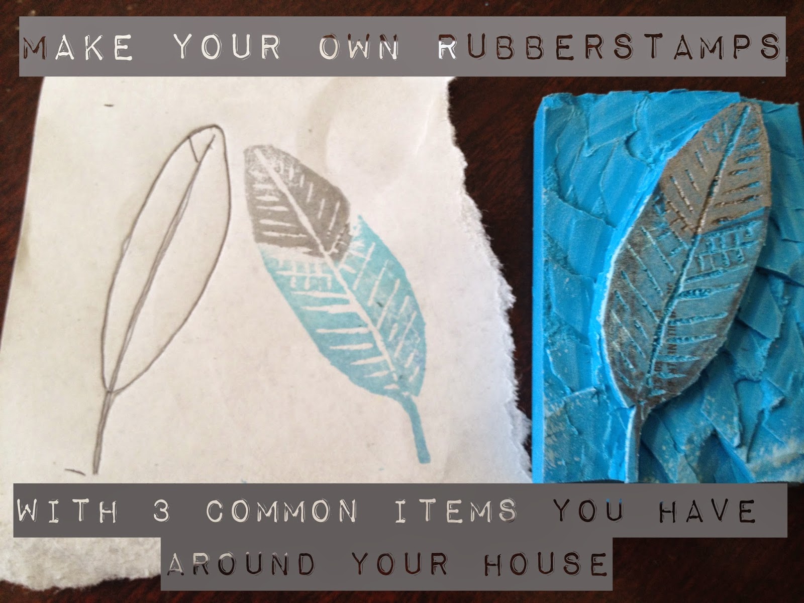 spain hill farm make your own rubberstamps with 3 things you
