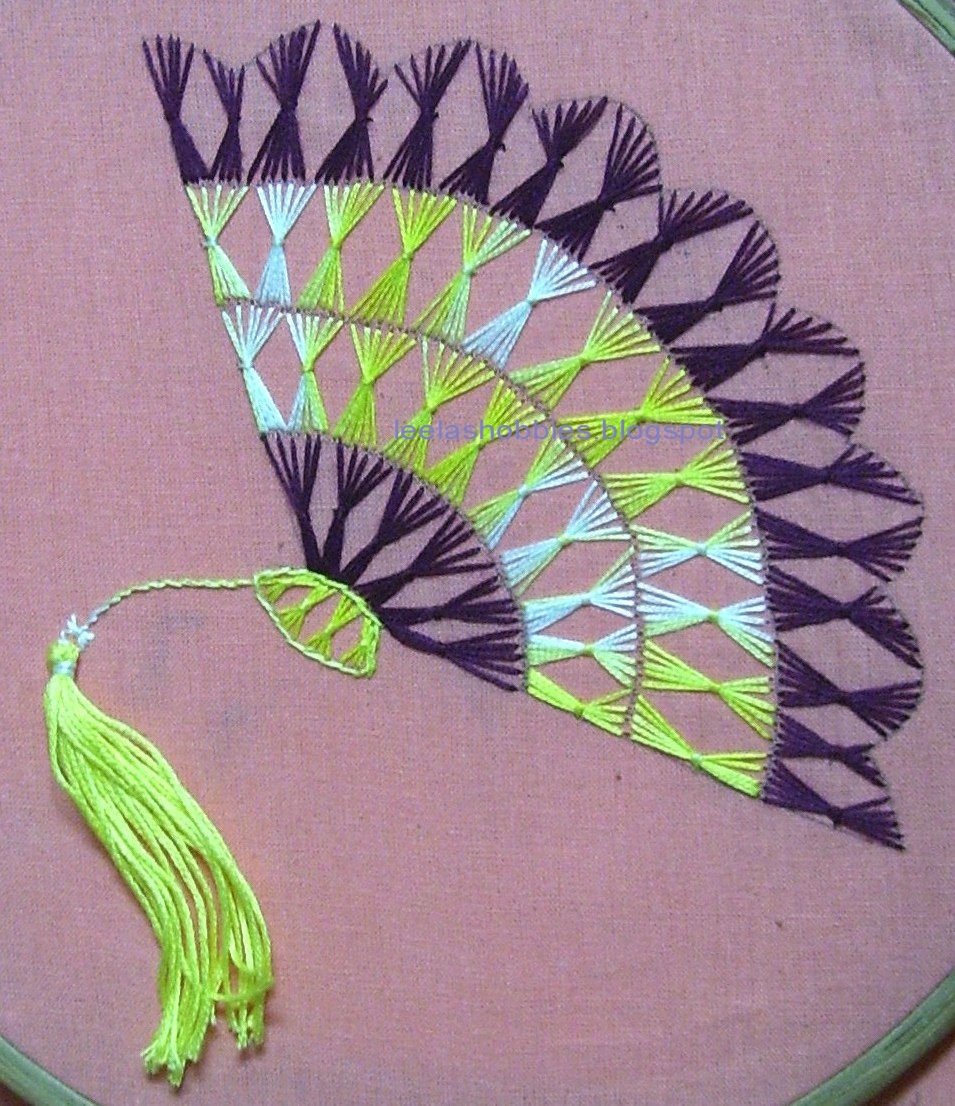 leelas hobbies TAST 2012 Week 35 Sheaf Stitch