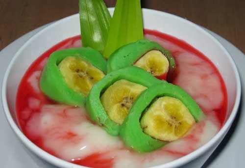 Resep Es Pisang Ijo Resep Es Pisang Ijo