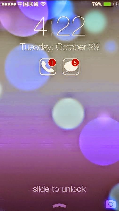 HI Lockscreen iOS 7, Parallax HI Lockscreen iOS 7, Parallax