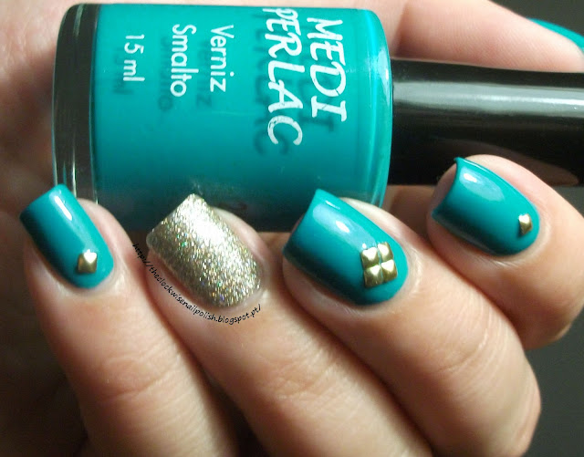 The Clockwise Nail Polish Review: Born Pretty Store Nail Wheel & Medi Perlac 21N