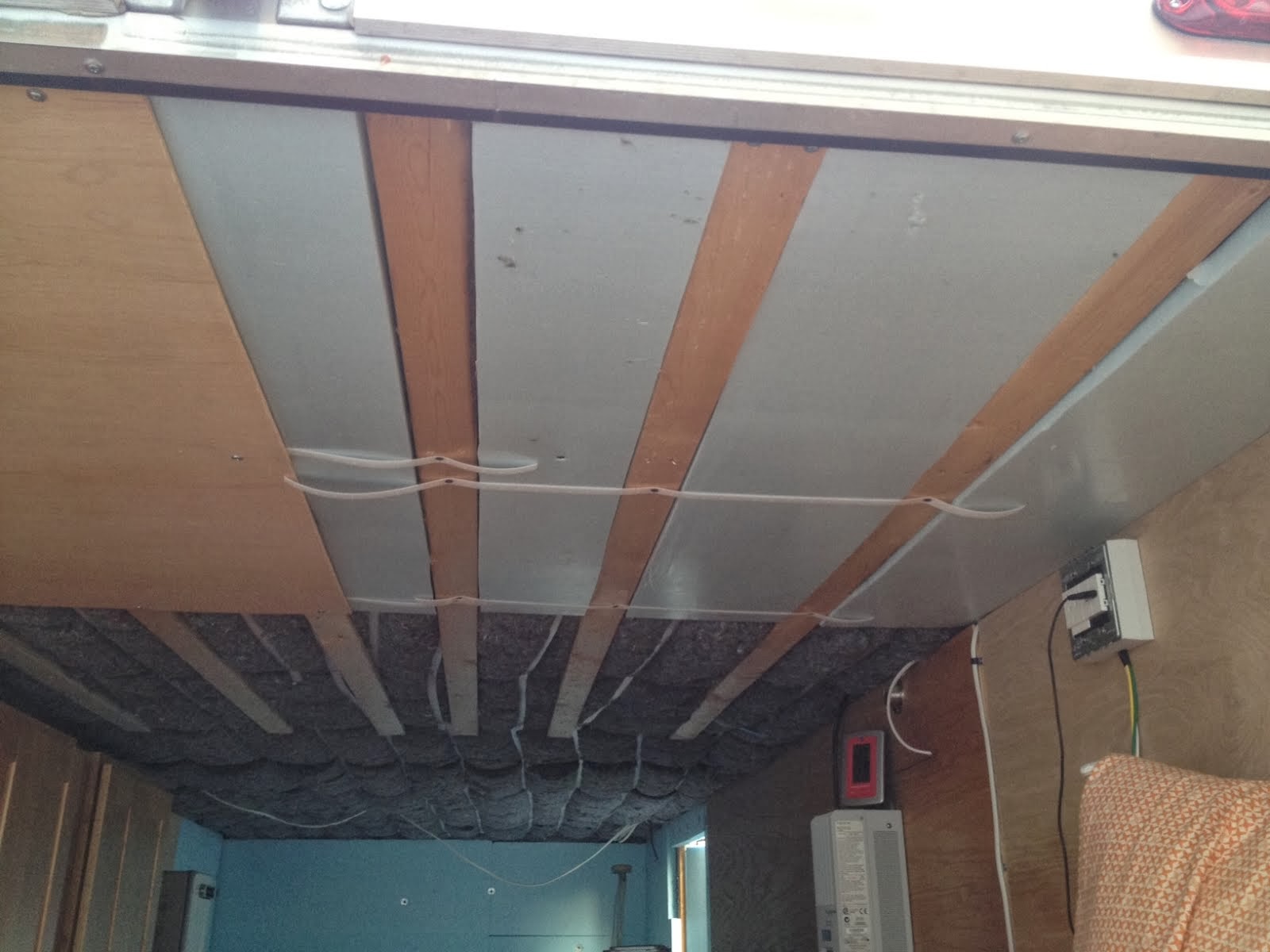 2013 CarMate 100 Solar Heated and Cooled Over The Top Cargo Trailer