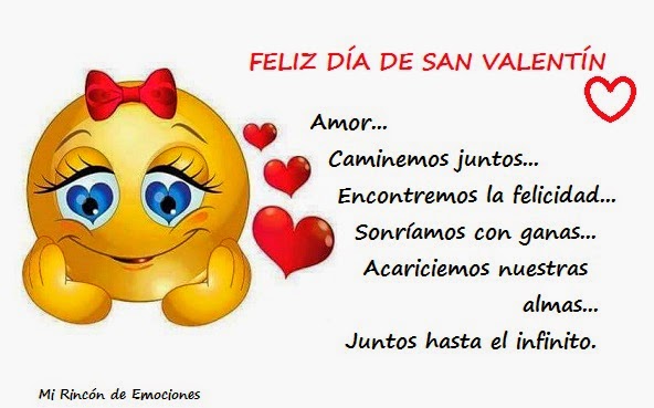 Feliz día de San Valentín Amor...