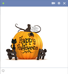 Happy Halloween - Facebook Sticker