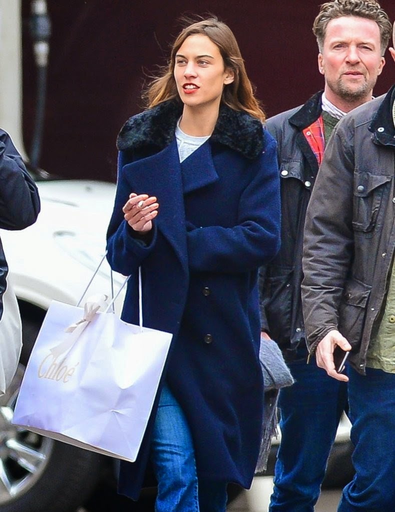 Star Style on X: Alexa Chung wearing Acne Velocite Jacket and Louis Vuitton  City Steamer PM Bag #alexachung    / X