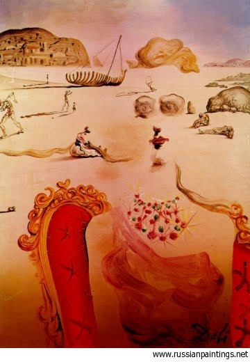 Salvador Dali-Paranoia Surrealist Figures