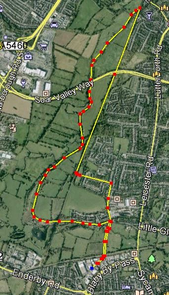 Great Central Way Leicester Map Cosby Friday Walkers Blog: 8Th August 2014 Walk From Blaby To Aylestone  Meadows Via The Old Central Railway And Back Via The Canal.