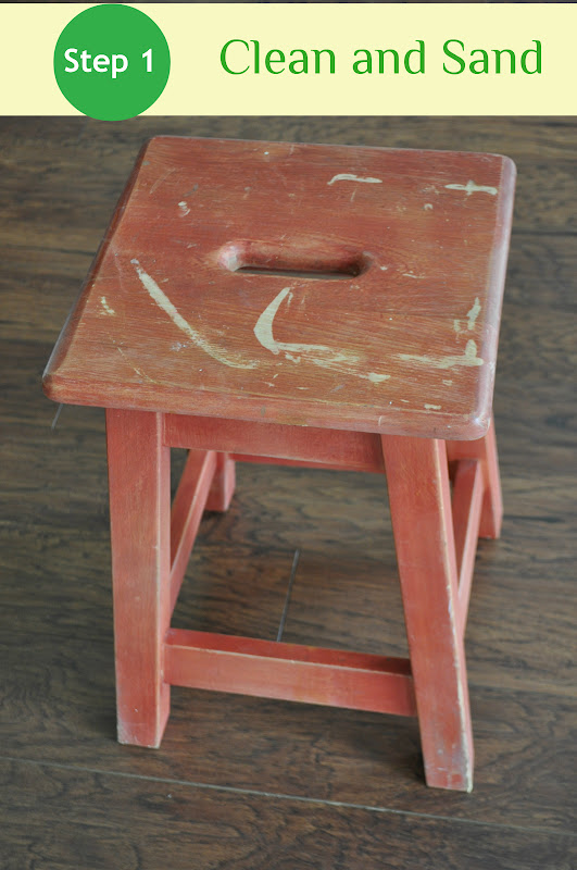 House Vintage Stool Upcycle Refinishing Tips