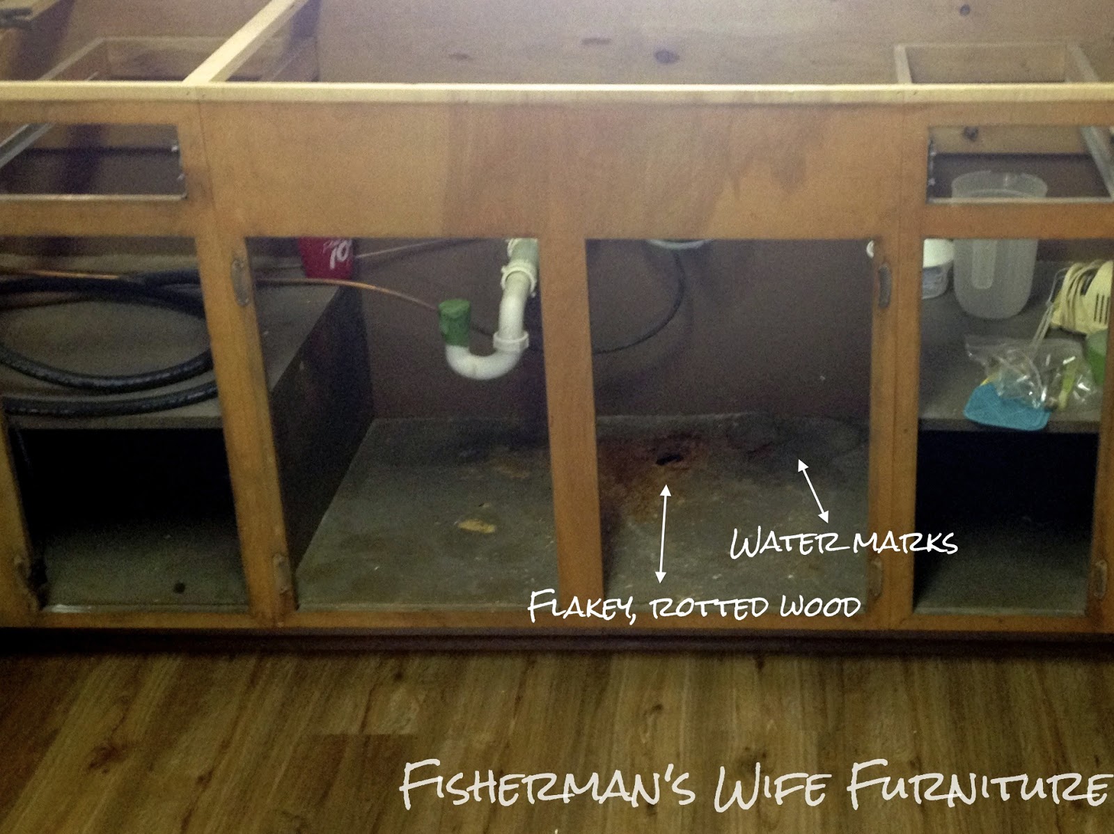 Fisherman S Wife Furniture Waterproofing Under The Sink