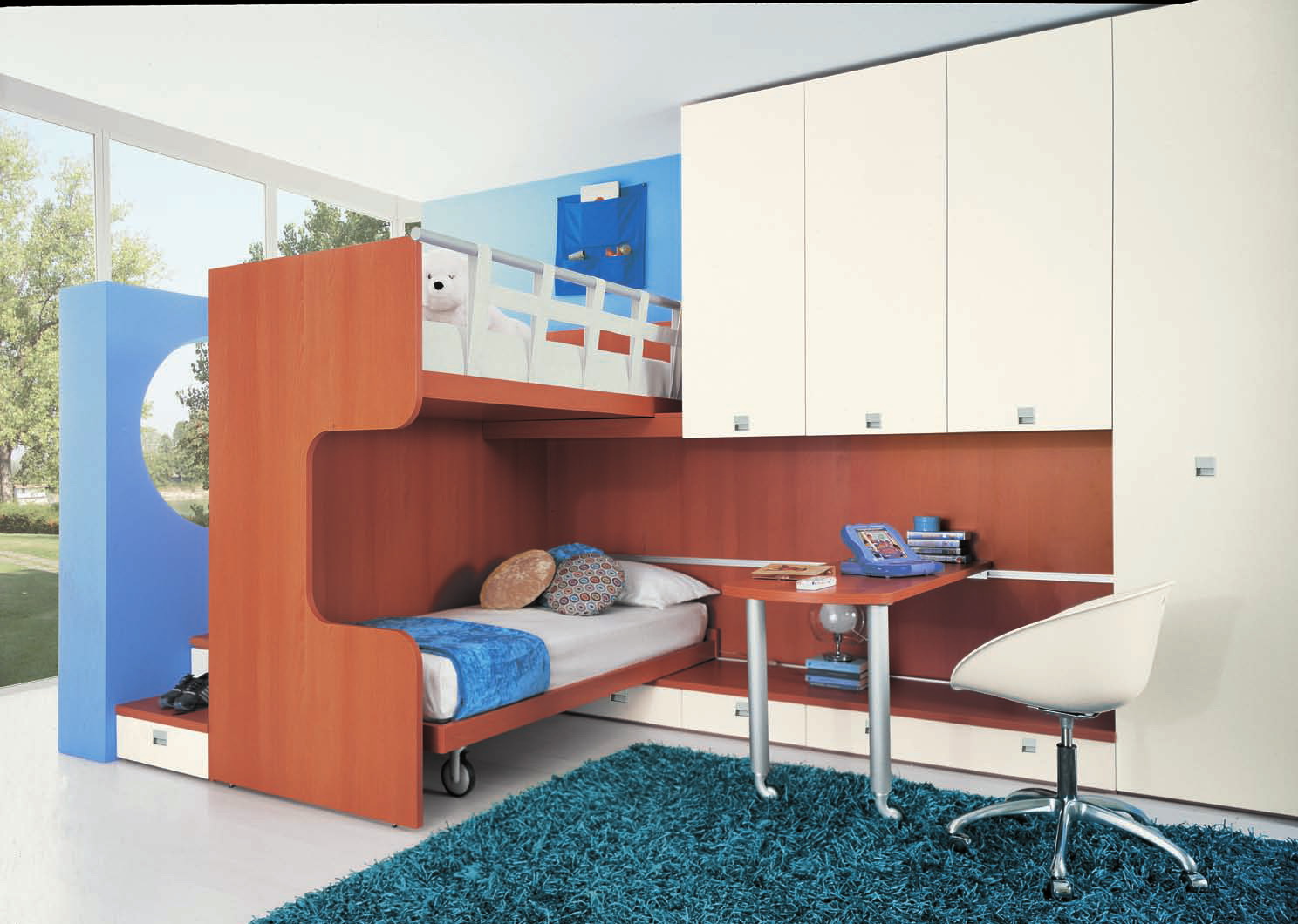 Home Decoration Interactive Interiors Convertible Kids Bedroom Furniture