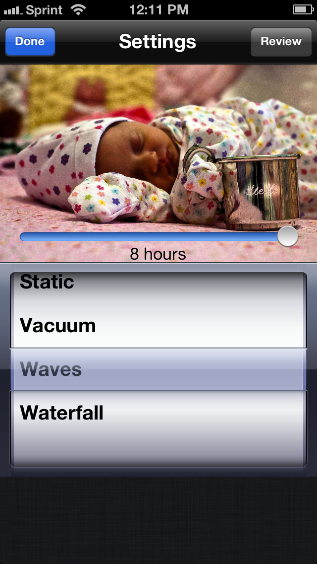 Barefoot Professional Baby Shush App