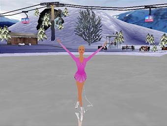 barbie figure skating game