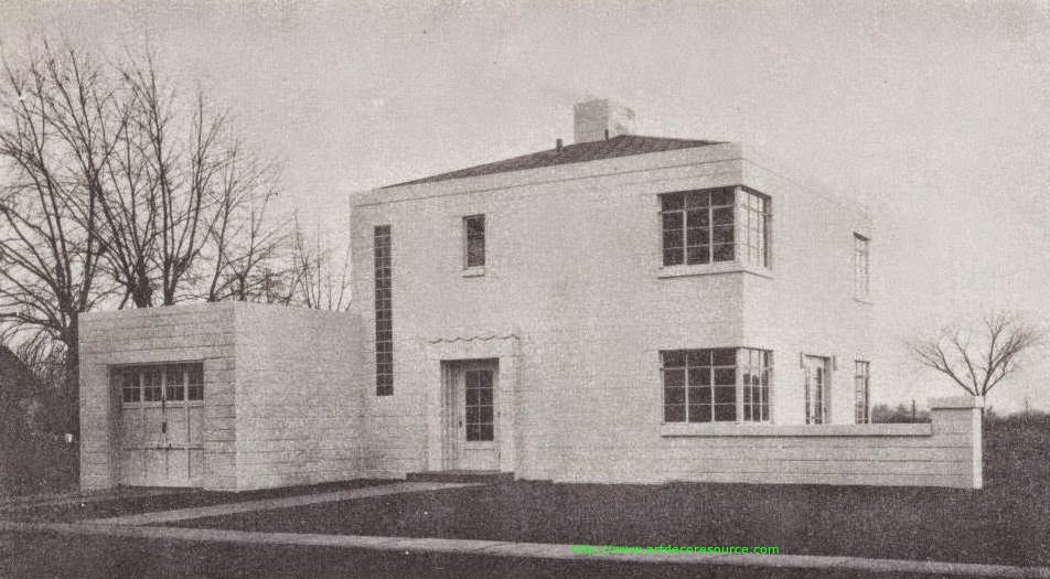 Art moderne style homes Art moderne style homes
