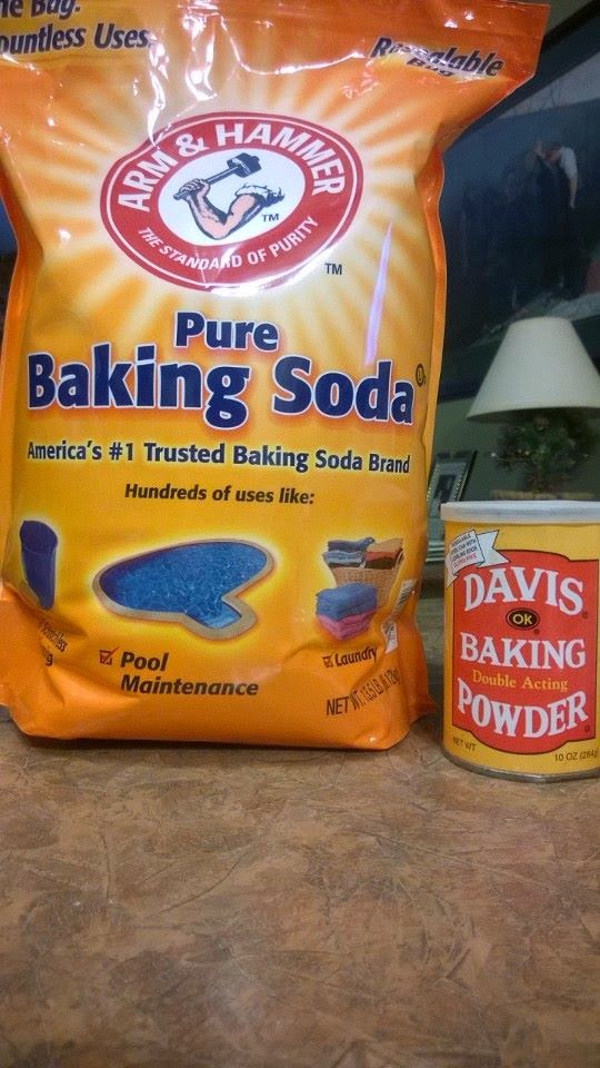 Aunt Pretzel Baking Soda VS Baking Powder