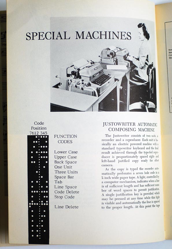 Letterology The 1952 Typewriter Type Issue
