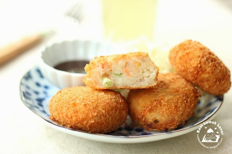 Nasi Lemak Lover Japanese Salted Salmon Croquettes 塩鮭可乐饼, and more