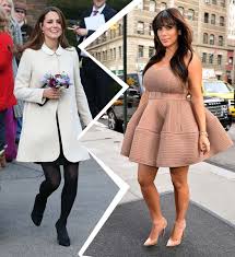 Kate Middleton and Kim Kardashian in a Best Pregnancy Fashion Kate Middleton and Kardashian Pregnancy
