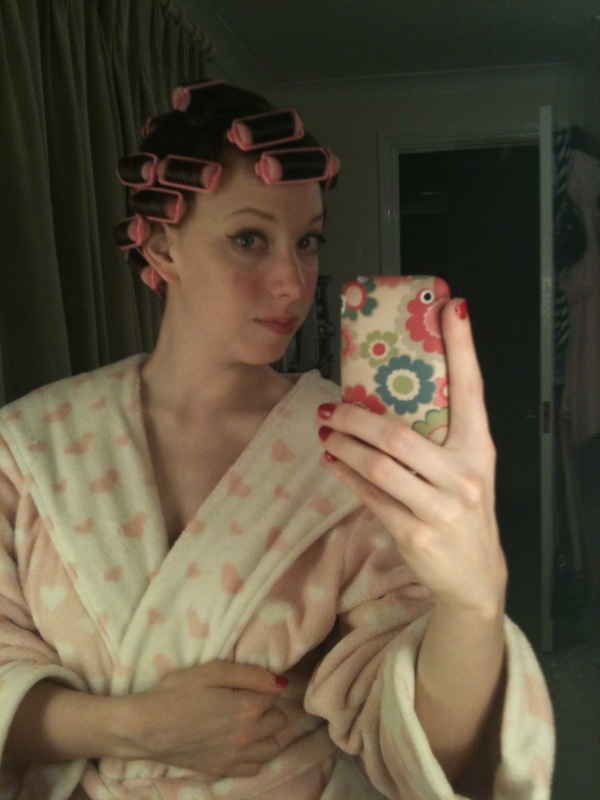 The Little Red Squirrel: My Vintage Hair Diary - Part 3: My first EVER wet  set