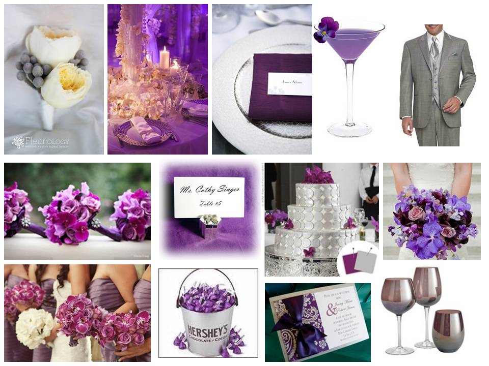 Delishcom Purple Bouquets wwwTumblrcom Silver Favor www Delishcom Purple Bouquets wwwTumblrcom Silver Favor www
