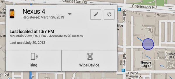 الحل الأفضل لإيجاد هاتفك الضائع Google Android Device Manager الحل الأفضل لإيجاد هاتفك الضائع Google Android Device Manager