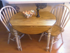 Farmhouse table and chairs $Sold