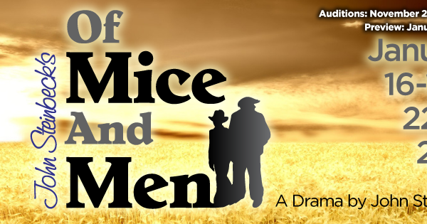 A Follow Spot: Tell us about the rabbits, George... OF MICE AND MEN