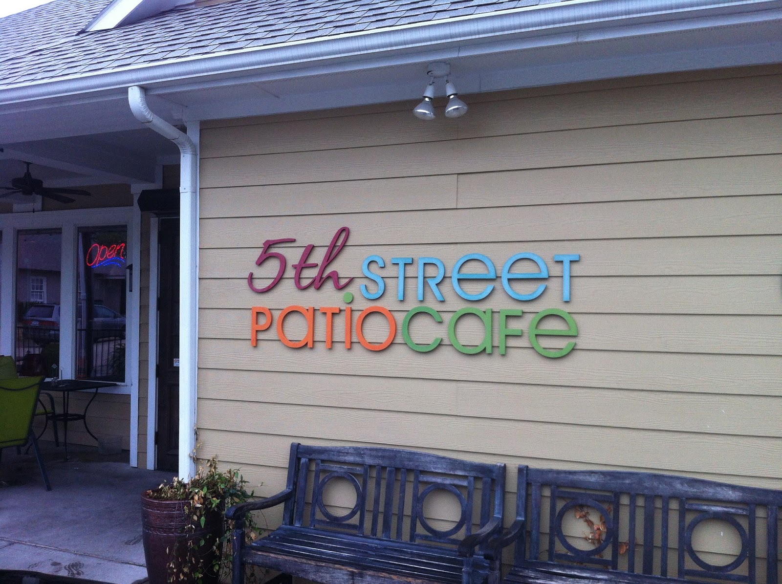 Livin The Good Life 5th Street Patio Cafe