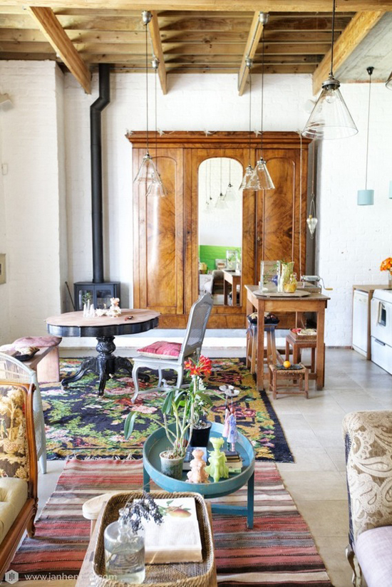 Johannesdal in South Africa ©Jan Hendrik  #eclectic #house #interiors 