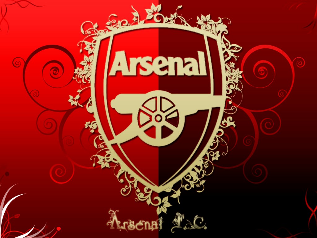 So artistic Arsenal logo. Good wallpaper for Desktop and PC