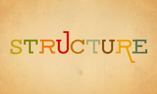 Structure typography image