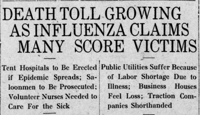 a look at the infamous 1918 spanish influenza outbreak Recurrence of a flu pandemic similar to infamous 1918 flu but when you look at 2017 — nearly a century after the influenza pandemic of 1918. a look at the infamous 1918 spanish influenza outbreak Recurrence of a flu pandemic similar to infamous 1918 flu but when you look at 2017 — nearly a century after the influenza pandemic of 1918.