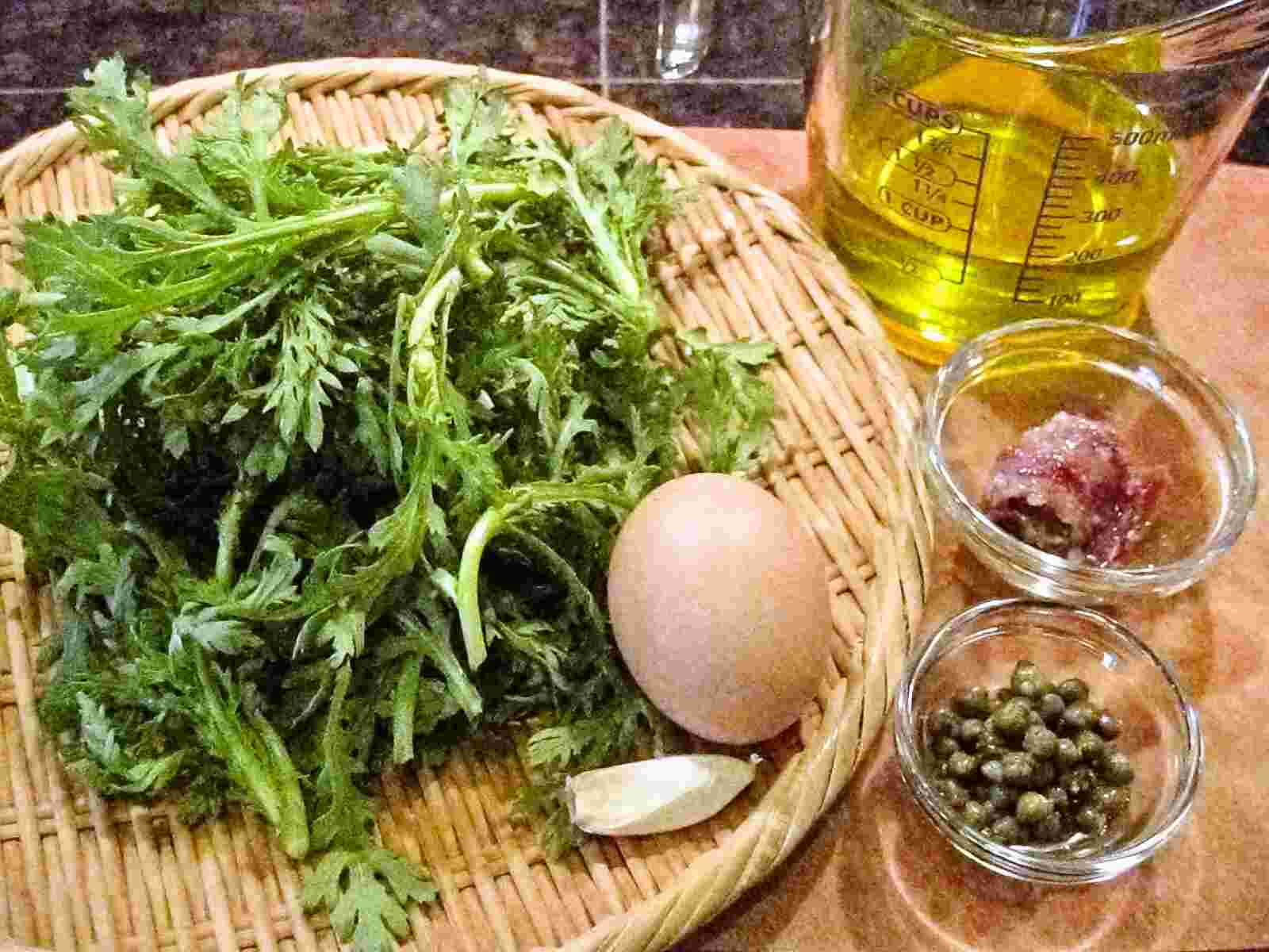 Recipes for Tom Shungiku sauce / garland chrysanthemum sauce