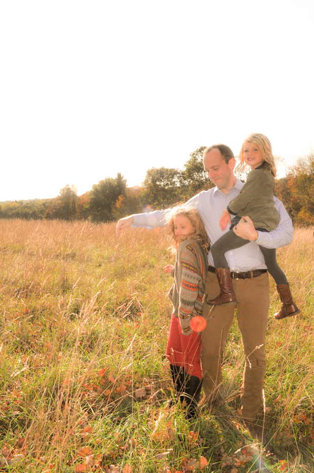 family fall photo session