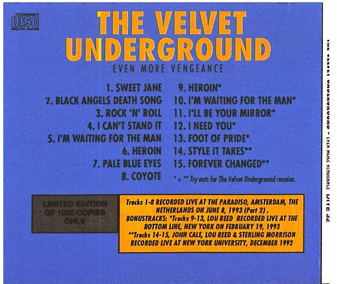 The Velvet Underground Bootlegs The Velvet Underground Even More