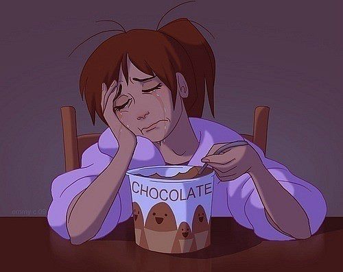 Gambar Orang Sedih dan Menangis