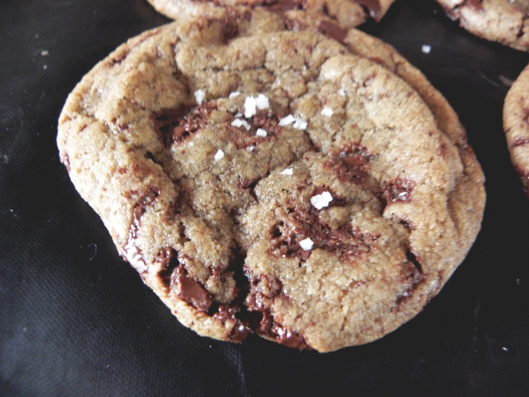Madame Squirrel Dark Chocolate Chip Cookies With Sea Salt