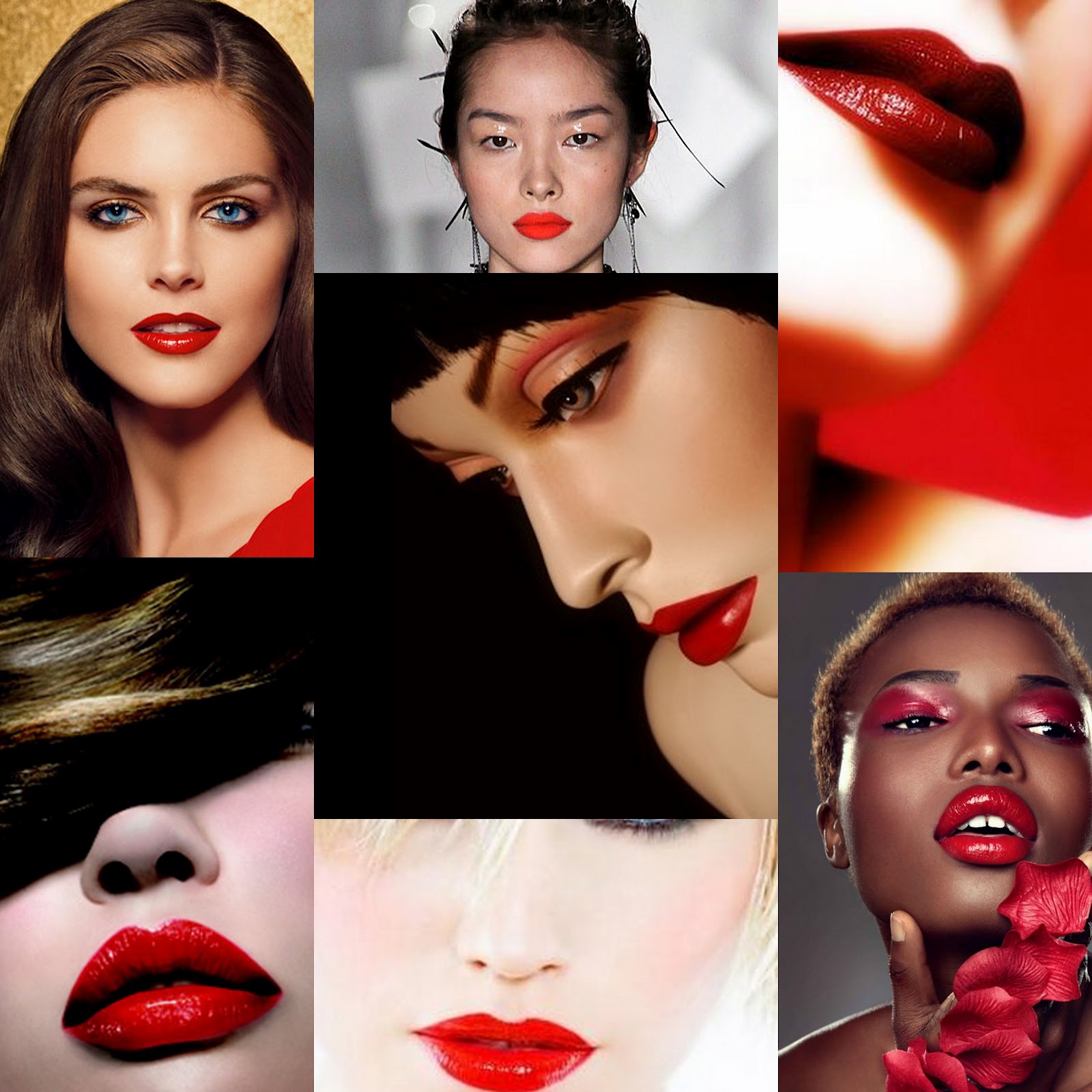 The Red Lipstick: Red lipsticks for Springs and Autumns