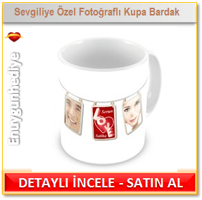 Sevgiliye Özel Fotoğraflı Kupa Bardak Erkek için hediye fikirleri