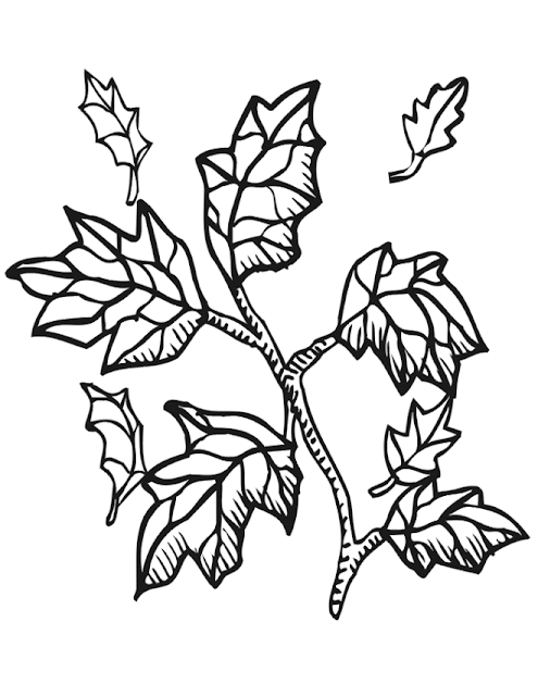 fall coloring pages for kids