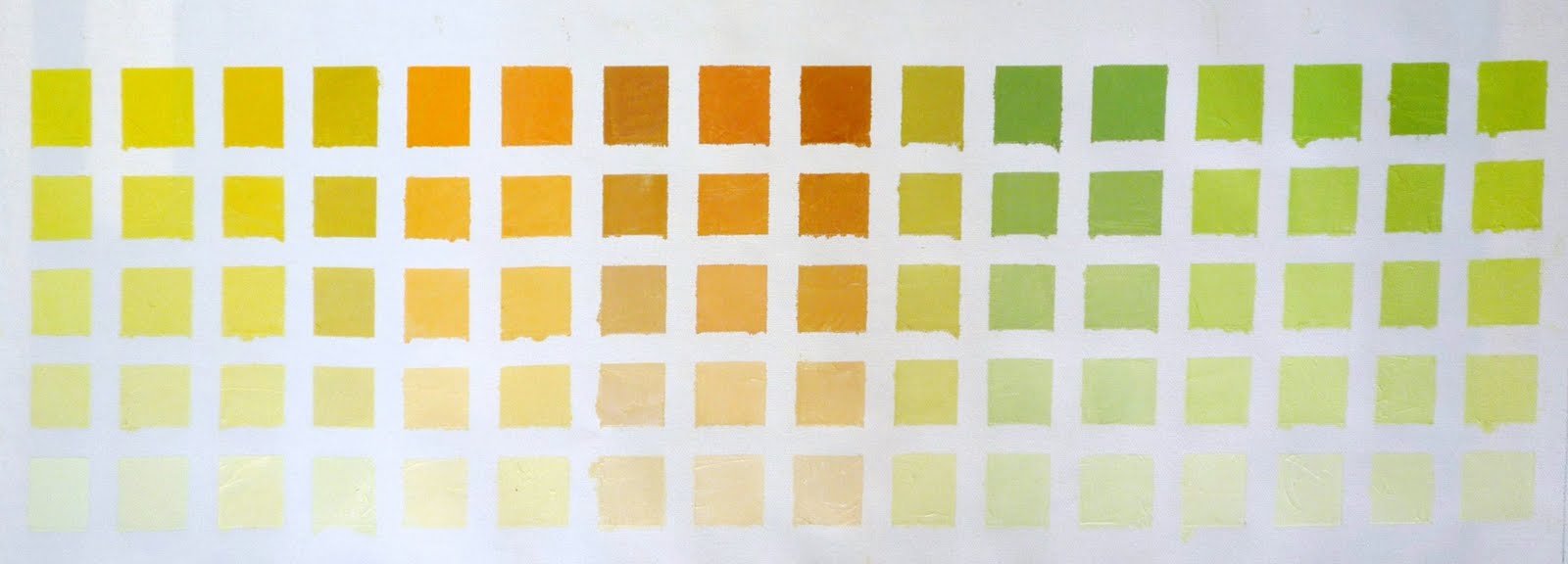 yellow color chart