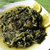 Spinach with rice recipe 