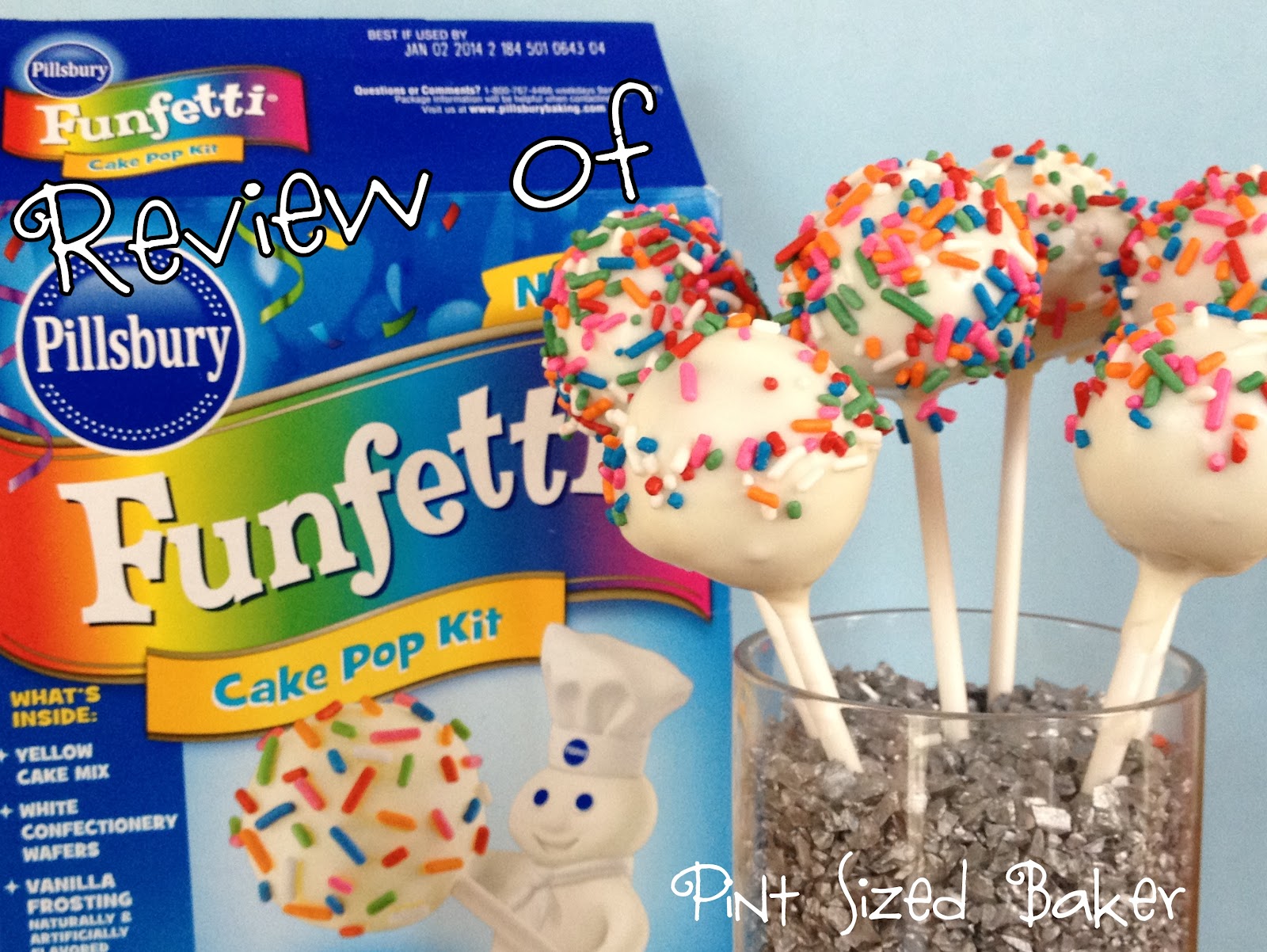 Review of Pillsbury Funfetti Cake Pop Kit Pint Sized Baker