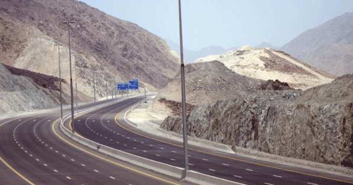 FUJAIRAH IN FOCUS Sheikh Khalifa Bin Zayed Highway Between Dubai and